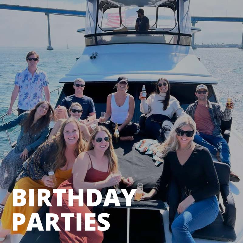 birthday party boat cruise california