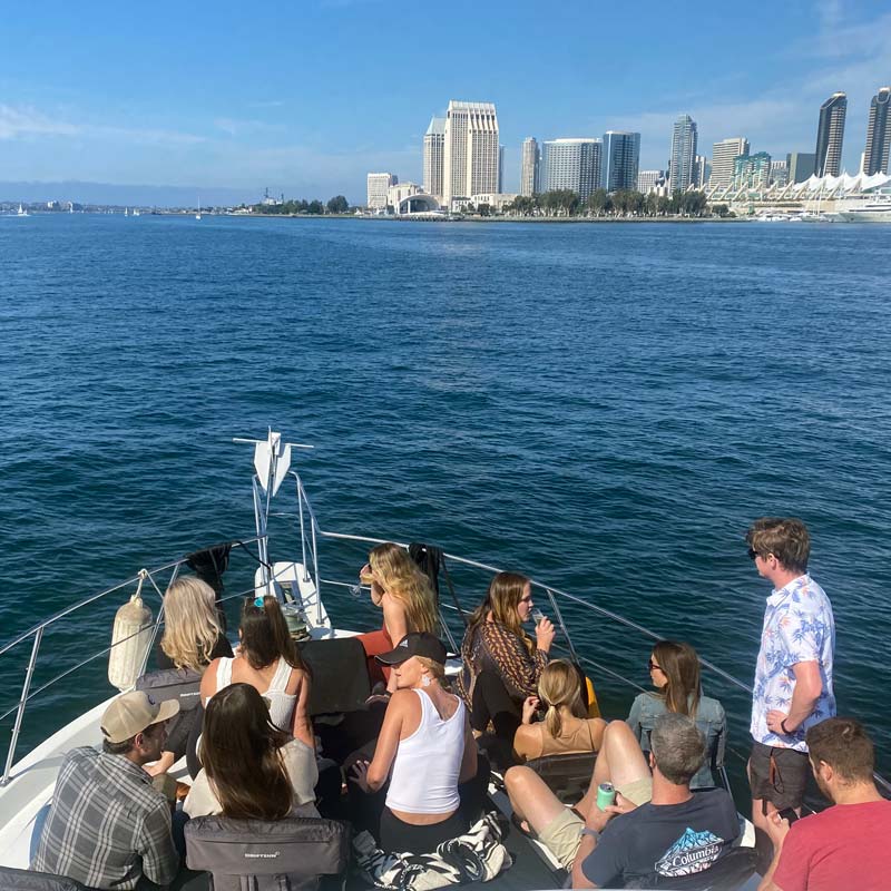 private boat cruise san diego