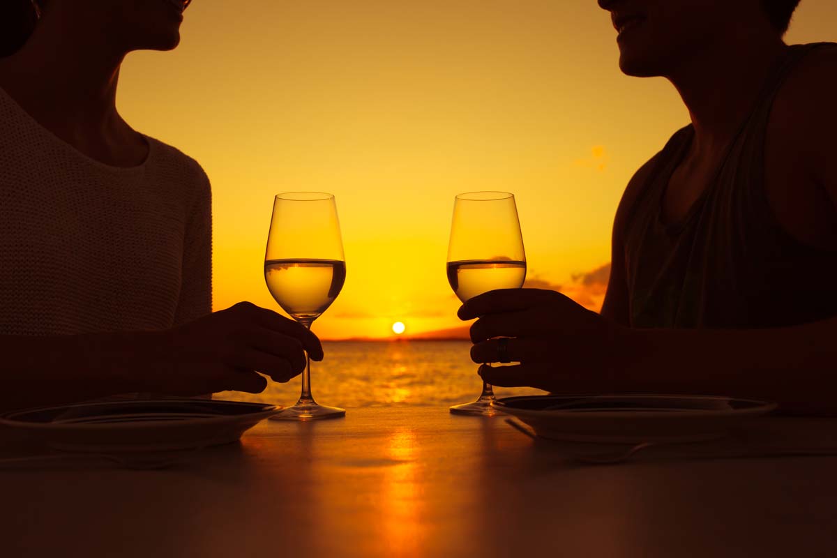 romantic sunset charter San Diego